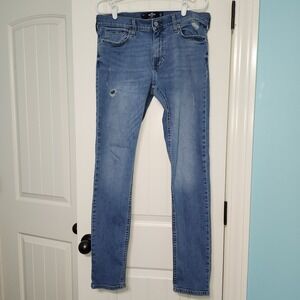 Hollister Mens Distressed Jeans